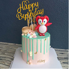 Owly Drip Cake