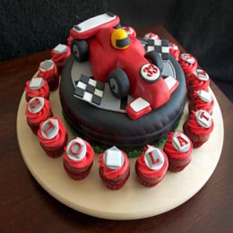 F1 Track Cake