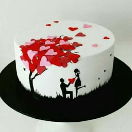 My Love For You Cake