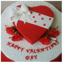 Valentine Heart Cake