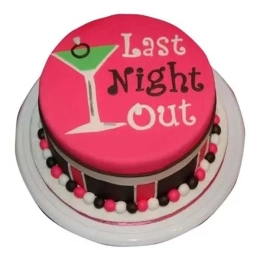 Last Night Out Cake