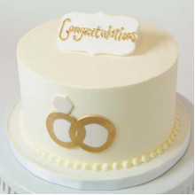 Totally Engaged Cake