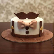 Mr.Moustache Cake
