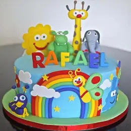 Baby Tv Welcomes Cake