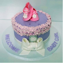 New Baby Girl Cake