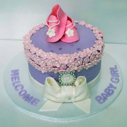 New Baby Girl Cake