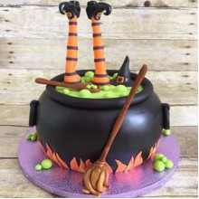 Halloween Witch Cake