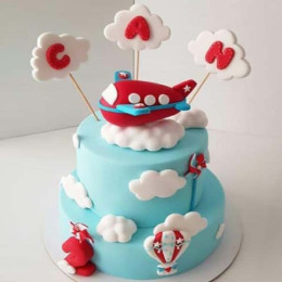 Cloud Mine Cake