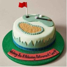 Golf Love Cake