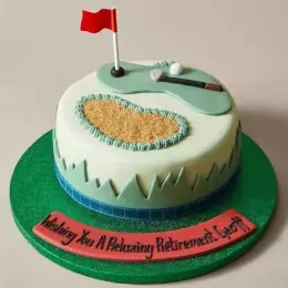 Golf Love Cake