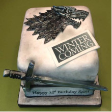 Game of Thrones Sword Cake
