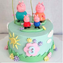 Peppa Family Cake
