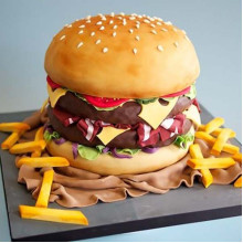 Burger Dude Cake