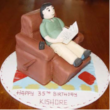 Resting onn Cake