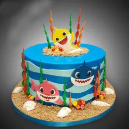 Cute Baby Shark Cake