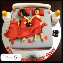 Locked Forever Cake