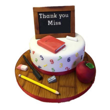Thank You Teacher Cake