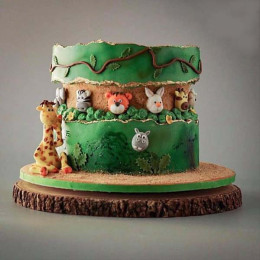 Animal Pop Cake