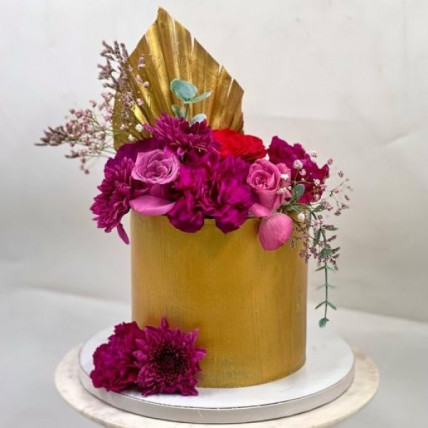 Golden Fiesta Cake