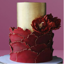 Floral Petal Cake