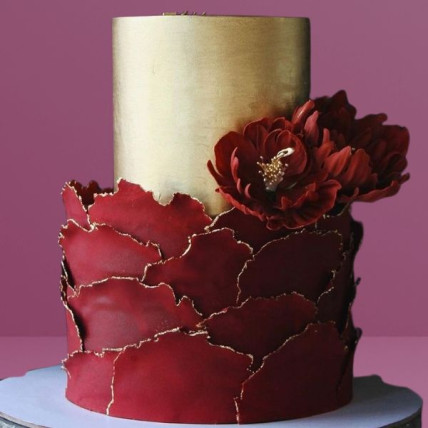 Floral Petal Cake