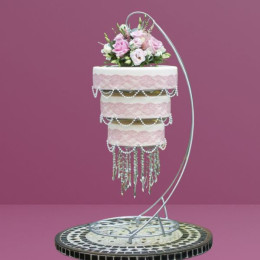 Hanging Lace Cake