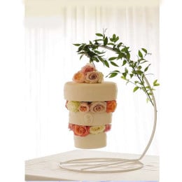 Upside Down Floral Hanging Cake