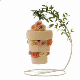 Upside Down Floral Hanging Cake