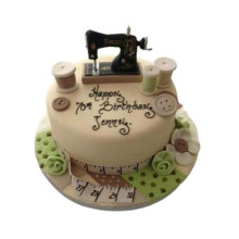 Inventive Sewing Machine Cake