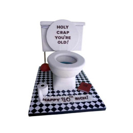 Commode Toilet Cake