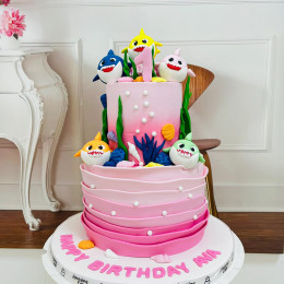 Simply Baby Shark Cake