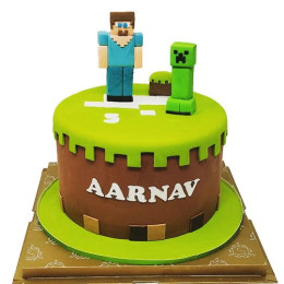 Simply Minecraft Cake