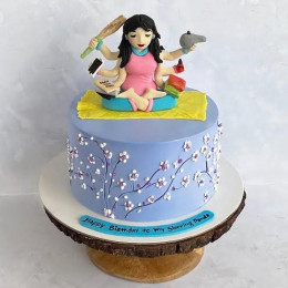 The Hero Mom Cake
