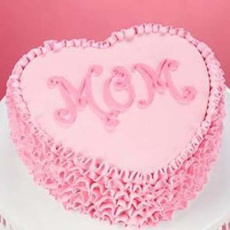 Moms Heart Cake