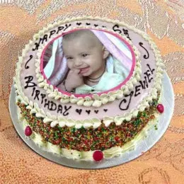 Photo Cake Vanilla Sponge