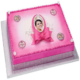 Be Jewelled Photo Cake