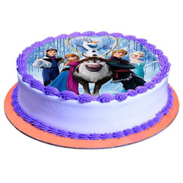 Frozen Photo Cake