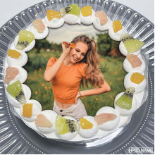 Fruitolicious Photo Cake
