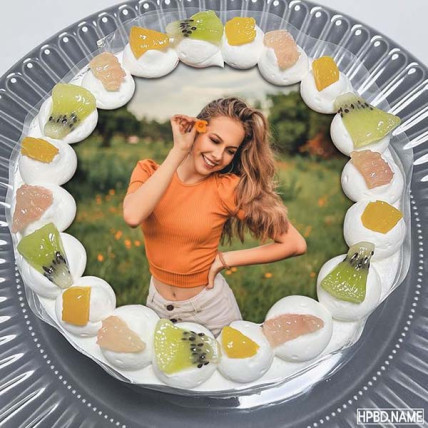 Fruitolicious Photo Cake