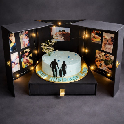 Surprise Box Love Cake