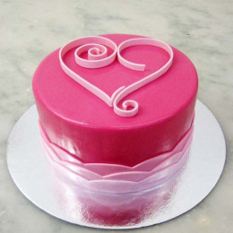 Valentine Heart Cake