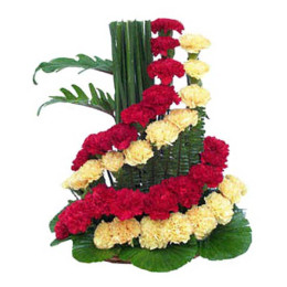 Spiral Flower Arrangement