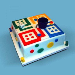 Ludo Artistic Birthday Cake