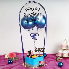 Cosmetics Wrap Balloon Cake