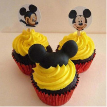 Trio Mickey Mouse Cupcakes