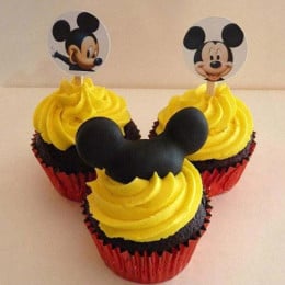 Trio Mickey Mouse Cupcakes