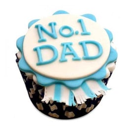 Dad Designer Cupcakes