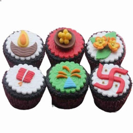 Deepawali Cupcakes