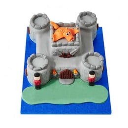 Fortress Fondant Cake