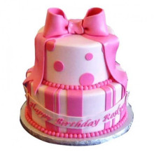 Pink Gift Pack Cake